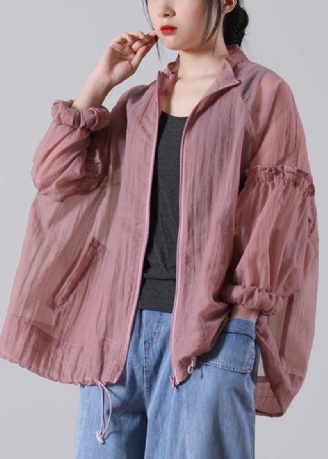 Club Pink Upf 50+ Coat Jacka Långärmad Sommarkappa