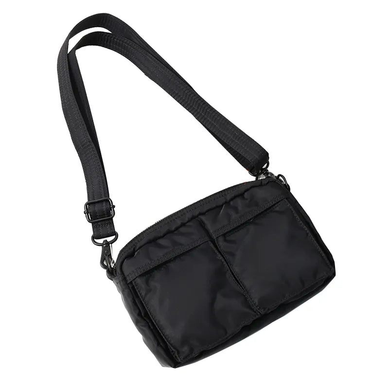 Crossbody Bag Casual Nylon Herr Axelväska Vattentät Messenger Bag Mini Bag Designer Väska - Svart