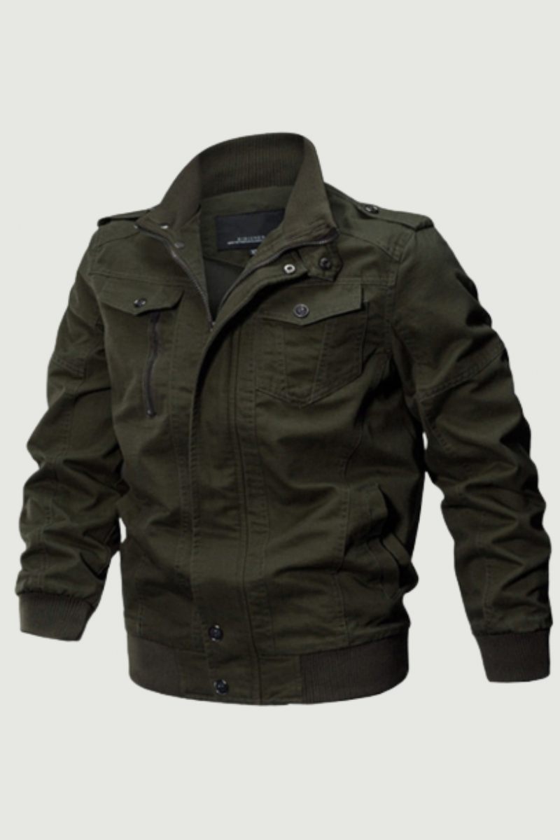 Jacka Herr Vinter Militär Armé Pilot Bomber Tactical Casual Air Force Flight