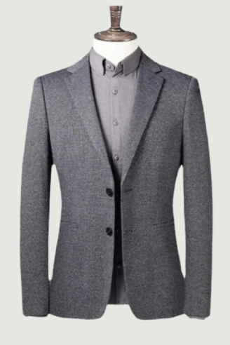 Män Casual Business Kostym Jacka Brudgum Wedding Show Man Blazer