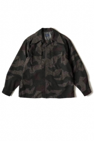 Män Exklusiv Högkvalitativ Camo Military Casual Jacket Coat