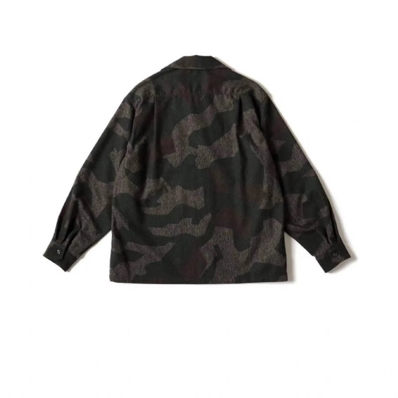 Män Exklusiv Högkvalitativ Camo Military Casual Jacket Coat - Grön