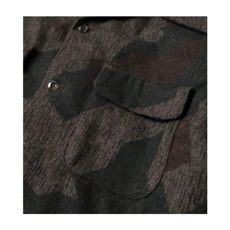 Män Exklusiv Högkvalitativ Camo Military Casual Jacket Coat - Grön