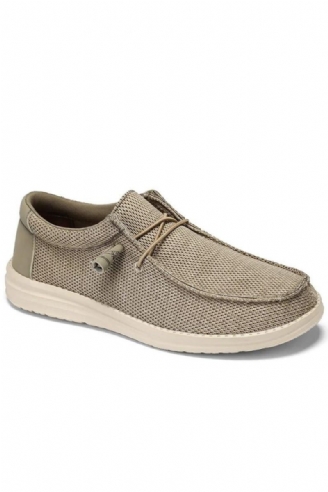 Män Slip On Canvas Skor Loafers Mest Populära Prime