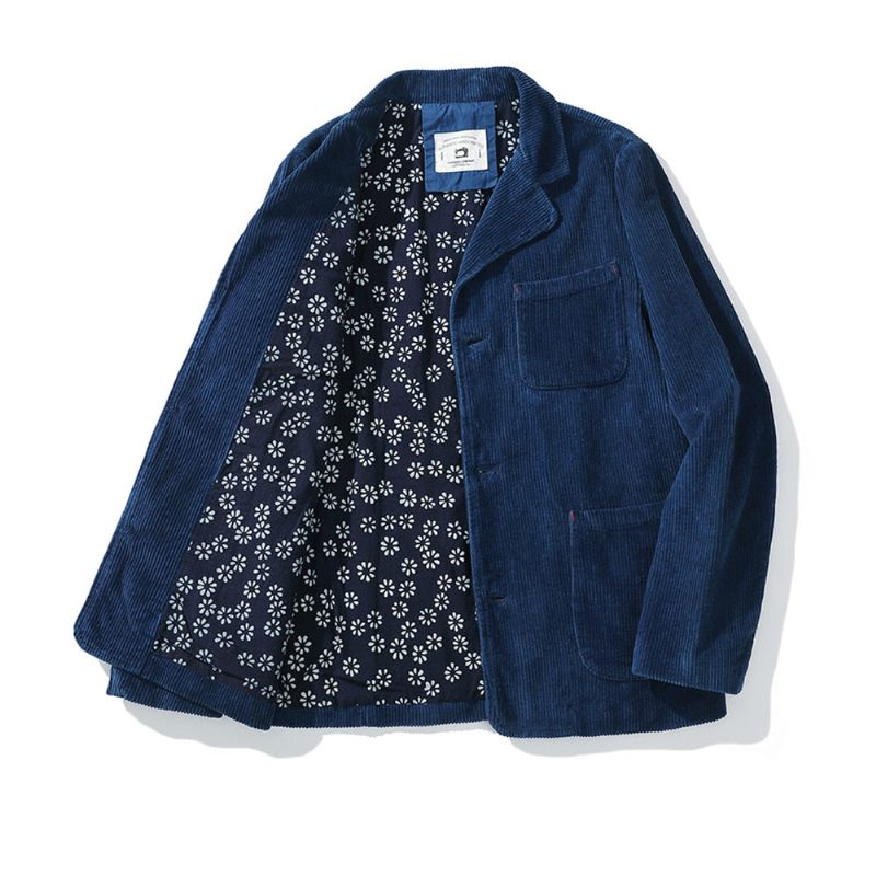 Militär Män Jackor Kappa Man Windbreaker Huvjackor Fritidsjacka Ytterkläder Herrkläder - Indigo