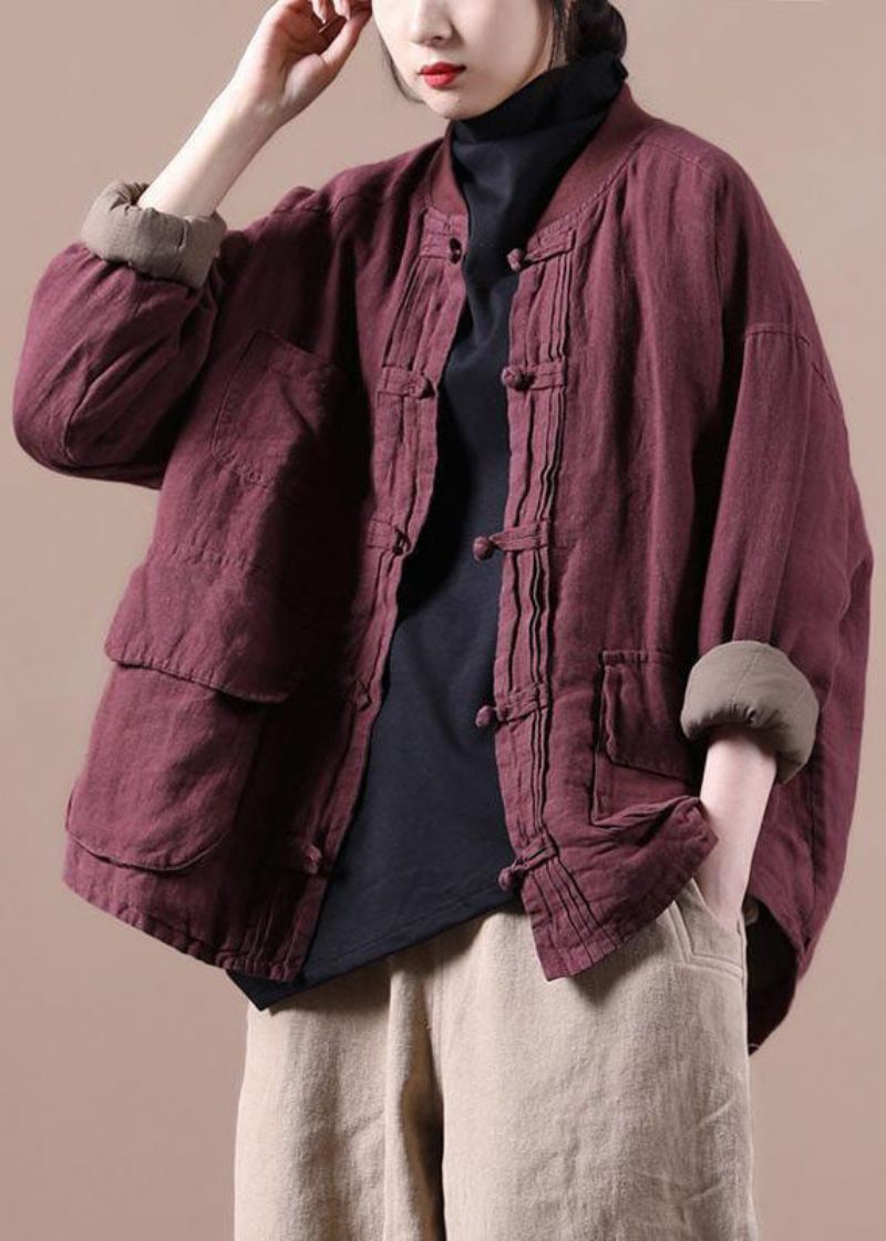 Mulberry Oversized Linnerock Outwear Vinterparkas