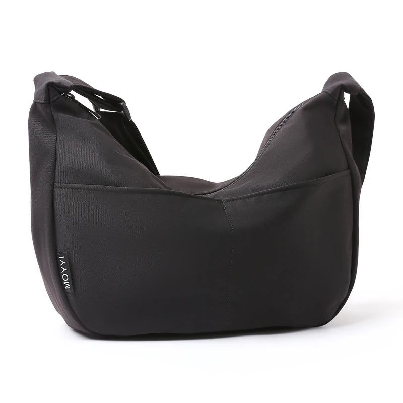 Resa Bolsa Vattentät Oxford Soft Messenger Bag - Vit