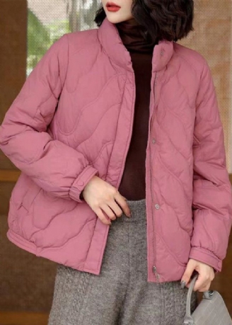 Rosa Original Duck Dunjacka I Winter Stand Krage Zip Up