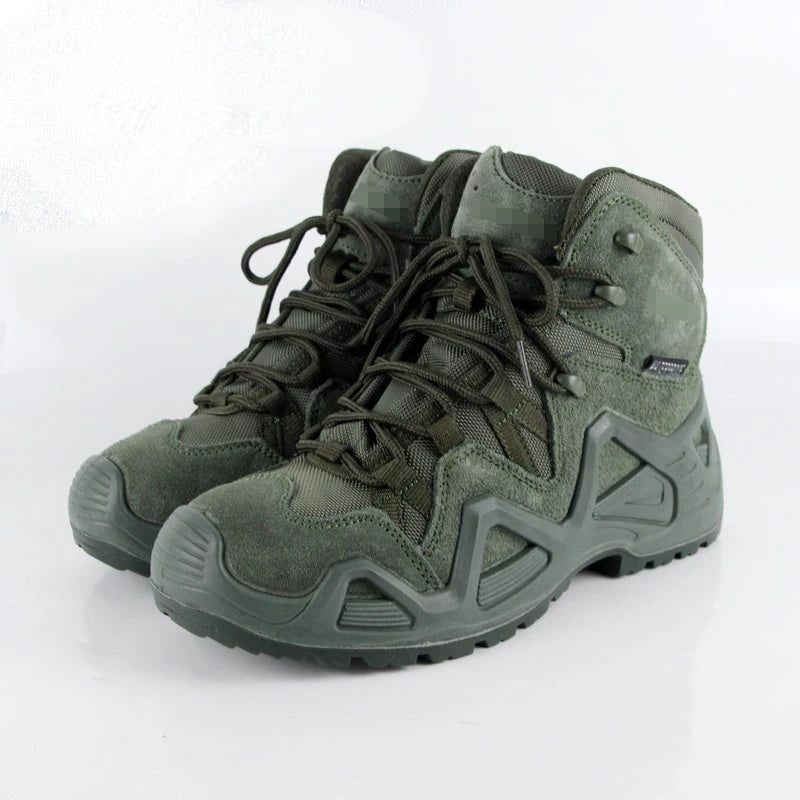 Special Forces Combat Boots Stab - Proof Yttersula Taktiska Stövlar Army Fans Outdoor Gummi Skor - Svart