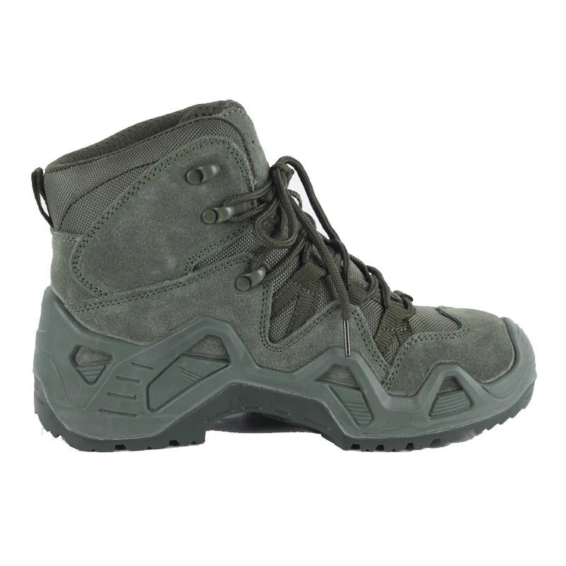 Special Forces Combat Boots Stab - Proof Yttersula Taktiska Stövlar Army Fans Outdoor Gummi Skor - Svart