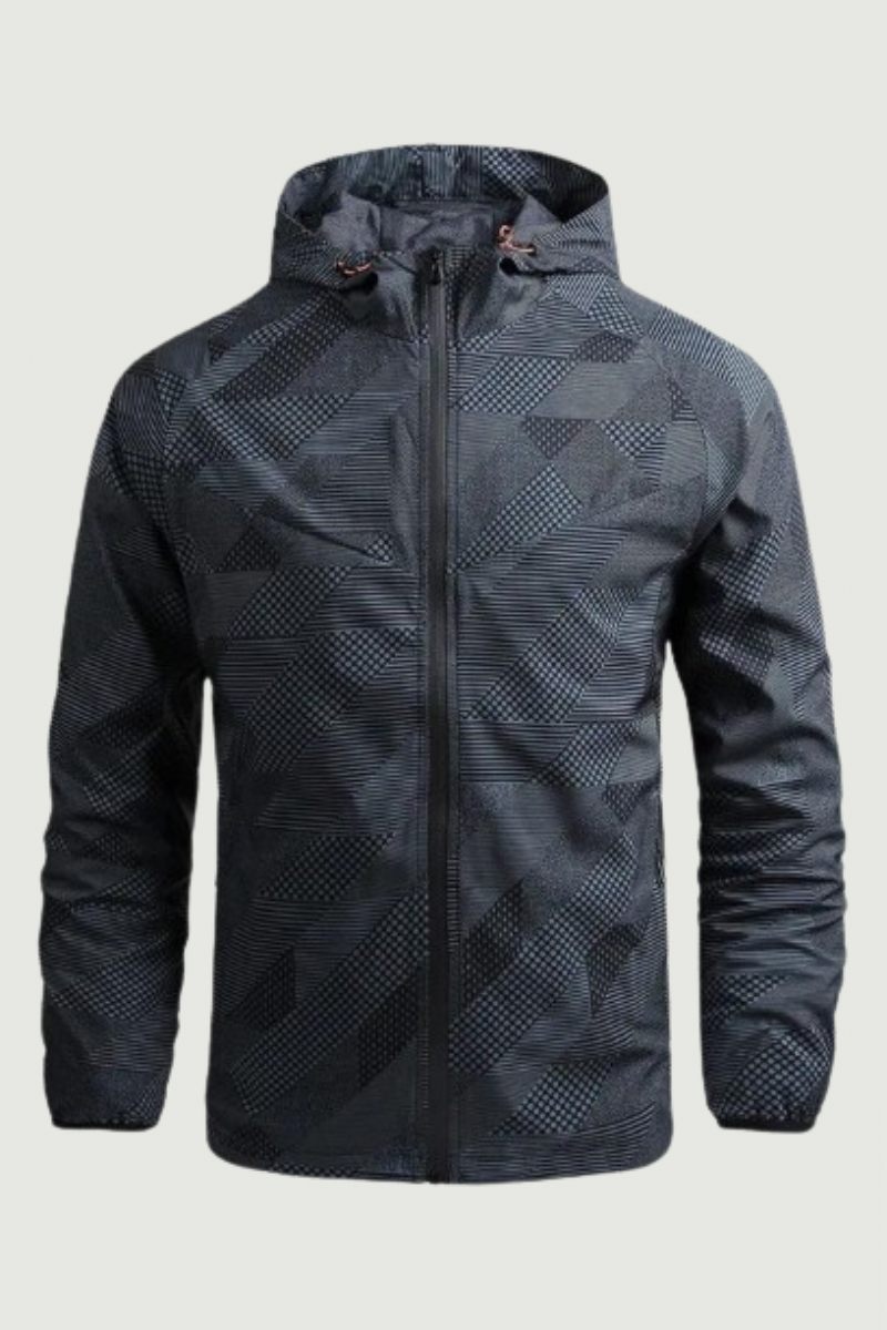 Vår Höstjacka För Män Tunn Casual Quick Dry Windbreaker Outdoor Sports Jacka Herr