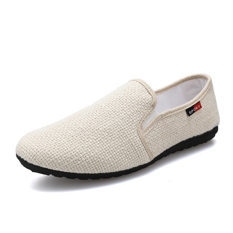 Vår Sommar Herr Loafers Skor Trend Andas Casual Driving - Beige