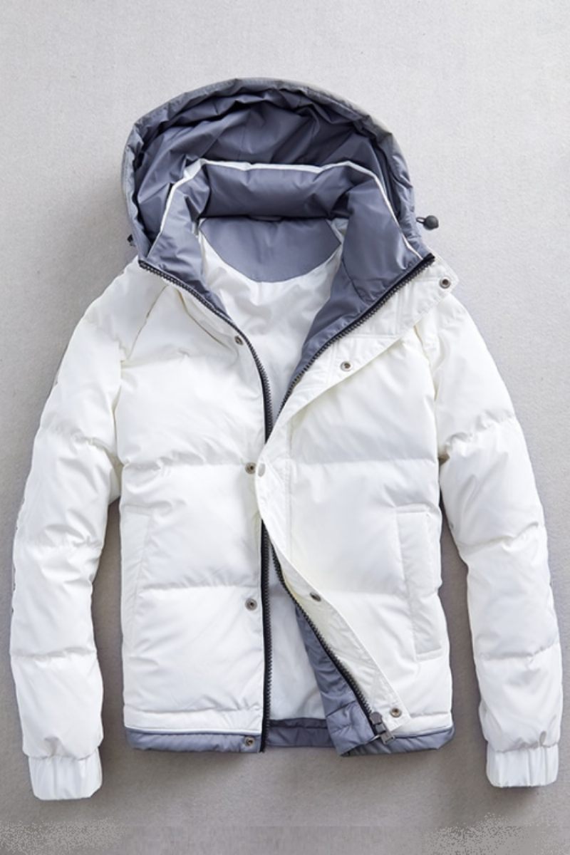 Vinter Nya Oversize Duck Dunrockar Herr Warm Cargo Jackor Puffer Outdoor Wear