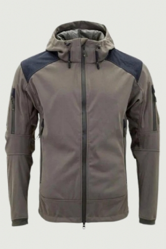 Vinter Soft Shell Tactical Jacka Herr Fleece Huva Military Combat Jackor Outdoor